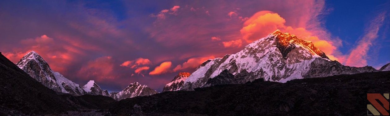 Astonishing view of Mount Everest